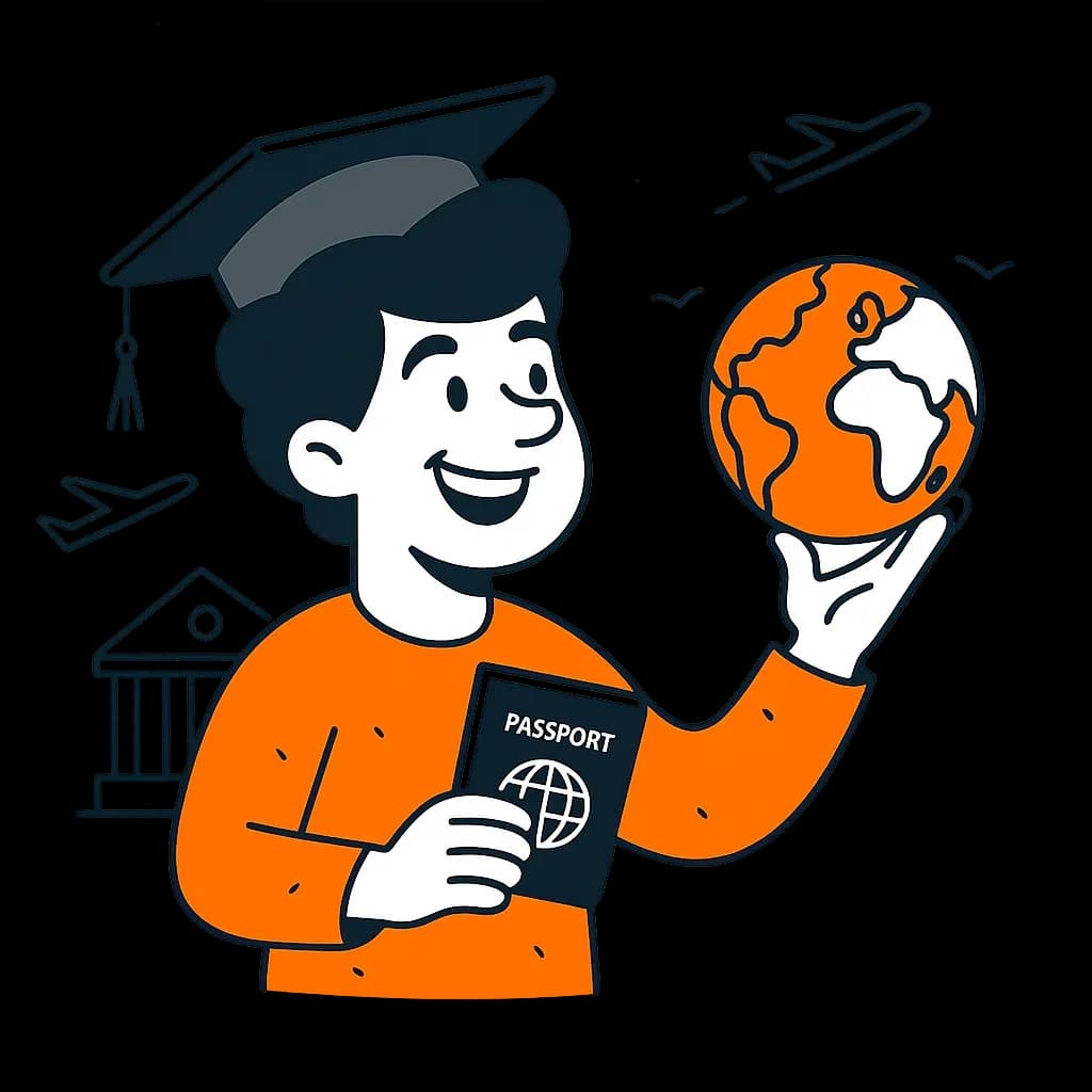 Study Abroad Consultancy illustration
